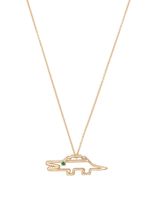 Aliita collier à pendentif crocodile - Or