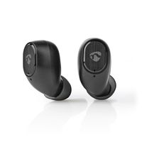 Nedis Volledig Draadloze Oordopjes | Bluetooth® | Charging case | Zwart | 1 stuks - HPBT3053BK HPBT3053BK - thumbnail