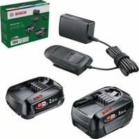 Bosch Home and Garden Starter-Set 18V (2.0Ah + 3.0Ah + AL 18V-20) 1600A02V33 Accu en acculader voor gereedschap