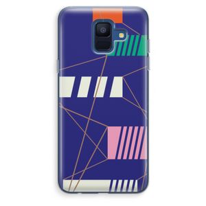 Gestalte 5: Samsung Galaxy A6 (2018) Transparant Hoesje
