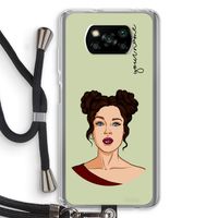 Pop-Art Creator: Xiaomi Poco X3 NFC Transparant Hoesje met koord