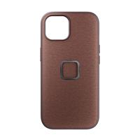 Peak Design - Mobile Everyday Fabric Case Iphone 15 - Charcoal Redwood