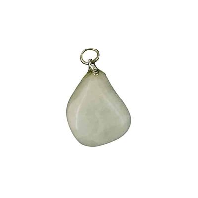 Edelsteen Hanger Aquamarijn Wit - Groen