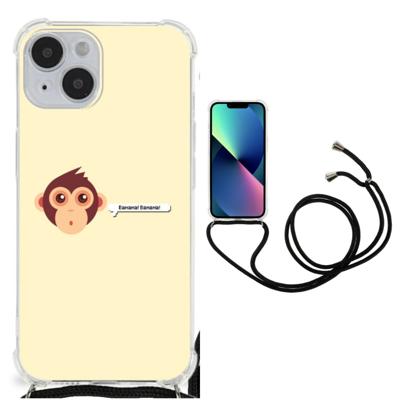 iPhone 14 Stevig | Bumper Hoesje | Monkey