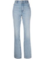 Alexander Wang jean Fly à taille haute - Bleu - thumbnail