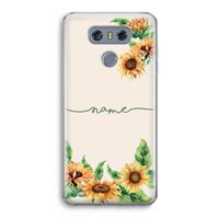 Zonnebloemen: LG G6 Transparant Hoesje