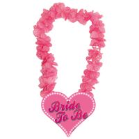 Hawaii krans roze Bride to be - thumbnail