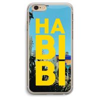 Habibi Majorelle : iPhone 6 Plus / 6S Plus Transparant Hoesje