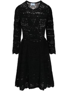 Prada Pre-Owned robe mi-longue à coupe évasée - Noir