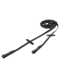 BR teugel Biothane Cinderford Zwart zwart maat:full