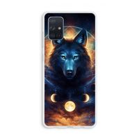 Wolf Dreamcatcher: Galaxy A71 Transparant Hoesje