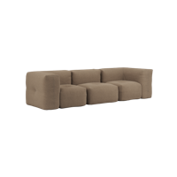 Soft Sofa Indoor - 3 Seater - Brun - SACKit