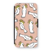 Papegaai: iPhone 8 Plus Flip Hoesje