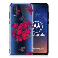 Motorola One Vision | TPU Case | Blossom Red