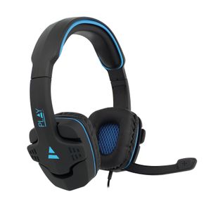 Ewent PL3320 hoofdtelefoon/headset Bedraad Hoofdband Gamen Zwart