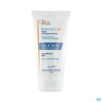 Ducray Keracnyl Fluide SPF50+ Tegen Onzuiverheden 50ml