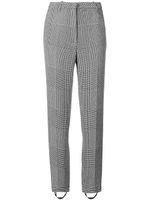 Roberto Cavalli Pantalon à carreaux Prince de Galles - Gris