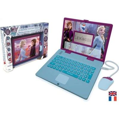 THE SNOW QUEEN Tweetalige educatieve computer (FR / EN) kind LEXIBOOK - 124 activiteiten
