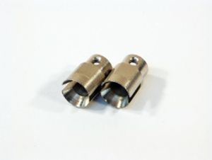 Heavy duty cup joint 6x13x20mm (silver/2pcs)