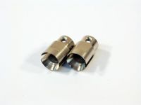 Heavy duty cup joint 6x13x20mm (silver/2pcs) - thumbnail