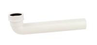 Kirchhoff Kunststof uitloopbocht, wit, 1 1/2" x 245 mm x 40 mm, voor klemmen - 98837478