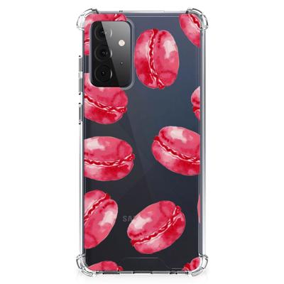 Samsung Galaxy A72 4G/5G Beschermhoes Pink Macarons Samsung Galaxy A72 4G/5G Beschermhoes Pink Macarons