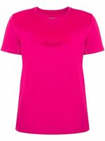 Woolrich t-shirt à logo débossé - Rose