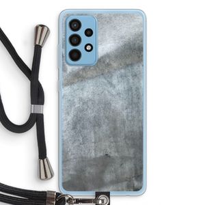 Grey Stone: Samsung Galaxy A52 Transparant Hoesje met koord