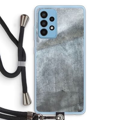 Grey Stone: Samsung Galaxy A52 Transparant Hoesje met koord