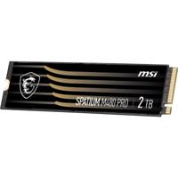 MSI Spatium M480 PRO PCIE 4.0 NVME M.2 2TB internal solid state drive PCI Express 4.0 3D NAND MSI Spatium M480 PRO PCIE 4.0 NVME M.2 2TB internal solid state drive PCI Express 4.0 3D NAND