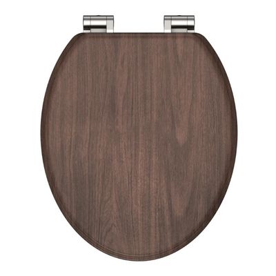 OUTLET Toiletbril Schutte Lupos Softclose Dark Wood