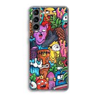 Vexx Mixtape: Samsung Galaxy S21 Transparant Hoesje