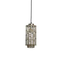 Light&living Hanglamp Ø15x31 cm SØSTRENE antiek brons+glas