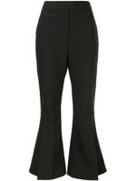 Ellery flared cropped trousers - Noir - thumbnail