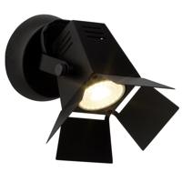 Brilliant Zwarte led spot Movie Led G08910/76