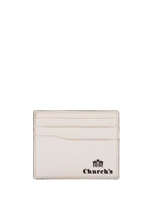 Church's porte-cartes St James en cuir - Blanc