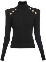 Balmain pull à col roulé - Noir