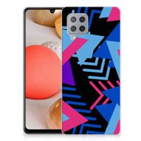 Samsung Galaxy A42 | TPU Hoesje | Funky Triangle