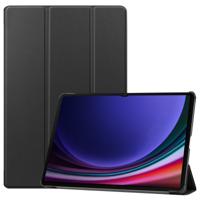 Accezz Trifold Bookcase Samsung Galaxy Tab S9 Plus Tablethoesje Zwart