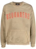 DSQUARED2 sweat à logo imprimé - Tons neutres - thumbnail