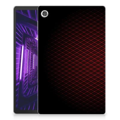 Lenovo Tab M10 Plus Hippe Hoes Geruit Rood
