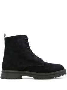 Tommy Hilfiger bottines Coreen daim - Bleu