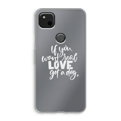 Partner in crime: Google Pixel 4a Transparant Hoesje