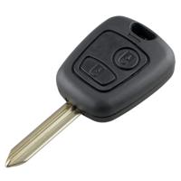Voor citroen Saxo/Picasso/Xsara/Berlingo 2 knoppen intelligente afstandsbediening autosleutel met geïntegreerde chip & batterij frequentie: 433MHz
