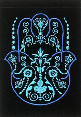 Fluwelen Tas - Hand Fatima