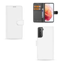 Samsung Galaxy S21 | Bookcase | Hoesje Wit met Pasjeshouder