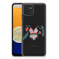 Samsung Galaxy A03 Telefoonhoesje met Naam Boho Summer