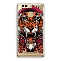 Tiger and Rattlesnakes: Huawei P9 Transparant Hoesje