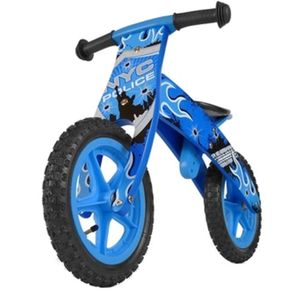 Milly Mally Loopfiets Flip Blue Loopfiets Met 2 Wielen 12 Inch Junior Blauw