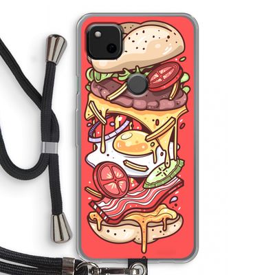 Diet Coke Please: Pixel 4a Transparant Hoesje met koord